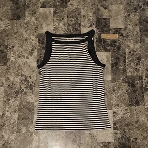J. Crew Black and White Striped Tank Top
New with tags!